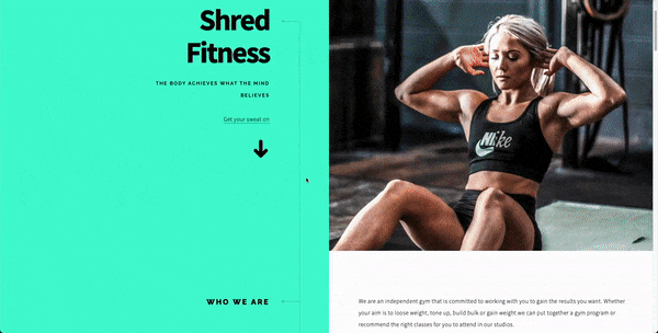Gym Website